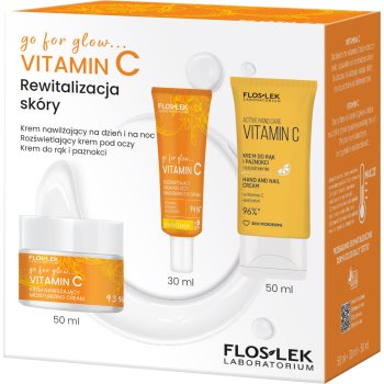 FlosLek Laboratorium Go For Glow Vitamin C set cadou cu efect revitalizant - imagine 2